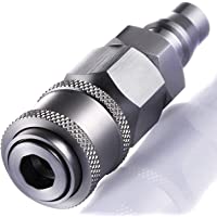 Hismith Adaptador rápido de aire- conversión en sistema KlicLok- adaptador de cierre automático de metal (Quick Air…